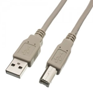 Cabo De Impressora USB2-A/USB2-B 1,8m Bidirecional HAMA