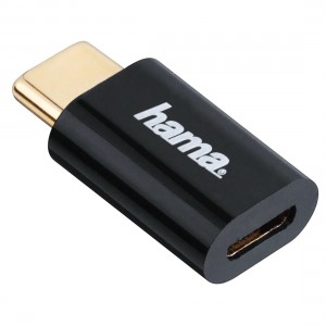 Adaptador USB-C Para Micro USB-B 480Mbit/s HAMA