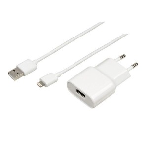 Carregador USB-A 5V/2,4A C/Cabo i-PHONE HAMA