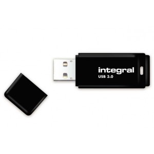 PEN DRIVE FLASH 64GB USB 3.0 PRETA INTEGRAL