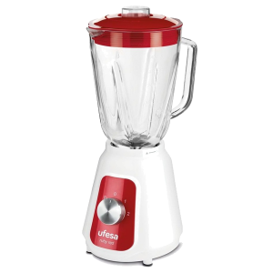 Liquidificador 1,5L de Inox Cor Vermelha 1500W UFESA