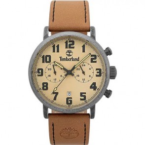 Relógio Timberland Richdale Para Homem Em Bege/Couro