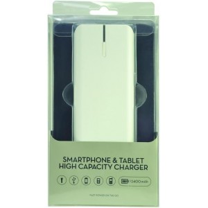 CARREGADOR PORTÁTIL DE ALTA CAPACIDADE PARA SMARTPHONE E TABLET 2.1A 10400mAh PSA 2-POWER de lado