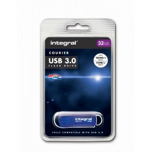 PEN DRIVE COURIER 32GB USB 3.0 INTEGRAL de lado