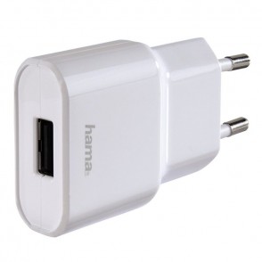 Carregador USB-A 5V/2,4A C/Cabo i-PHONE HAMA