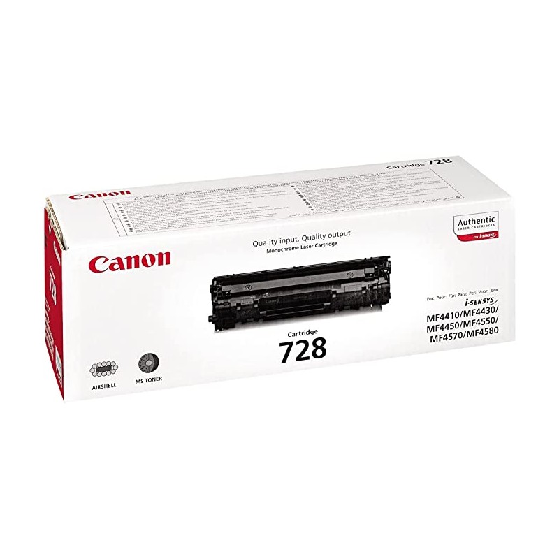 TONER CARTRIDGE 728 Preto