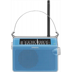 Rádio (Azul - Analógico - FM/AM - Bateria) SANGEAN