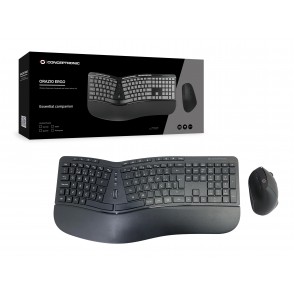 TECLADO E RATO ERGONÓMICOS WIRELESS CONCEPTRONIC