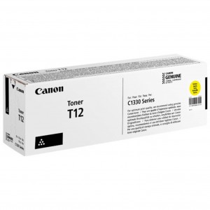 TONER CARTRIDGE T12 Amarelo de lado