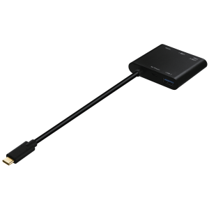 Docking Station USB-C 4em1 3XUSB HDMI COM ADAPTADOR 1,0m HAMA - N2255