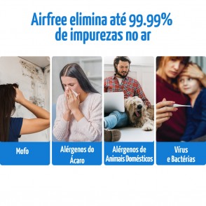 PURIFICADOR DE AR P60 LUZ ANTI STRESS AIRFREE