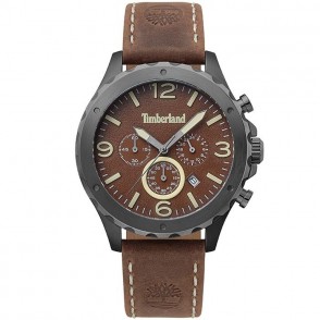 Relógio Timberland Warner Para Homem Em Castanho/Couro