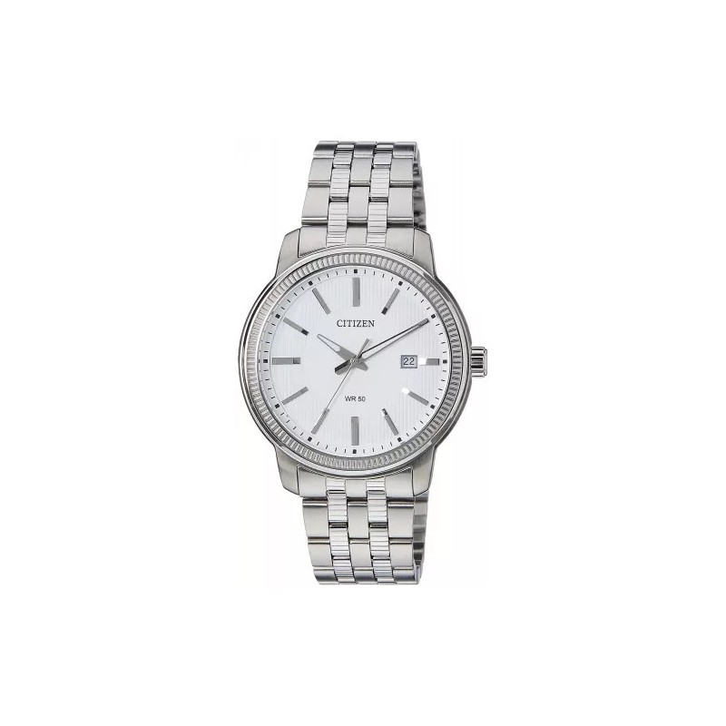 Relógio Citizen WR50 Para Homem Em Branco/Prata