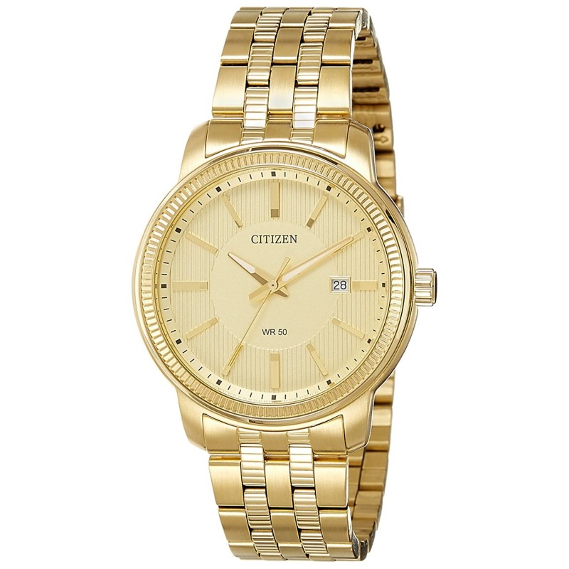 Relógio Citizen WR50 Para Homem Em Dourado