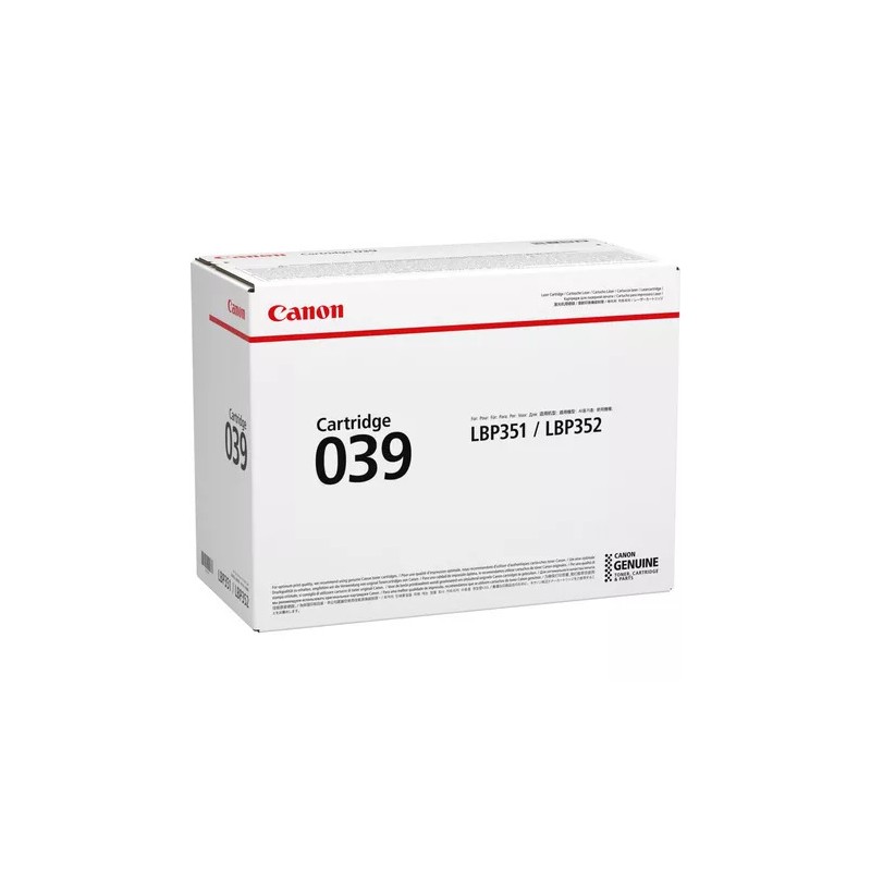 TONER CARTRIDGE 039 Preto