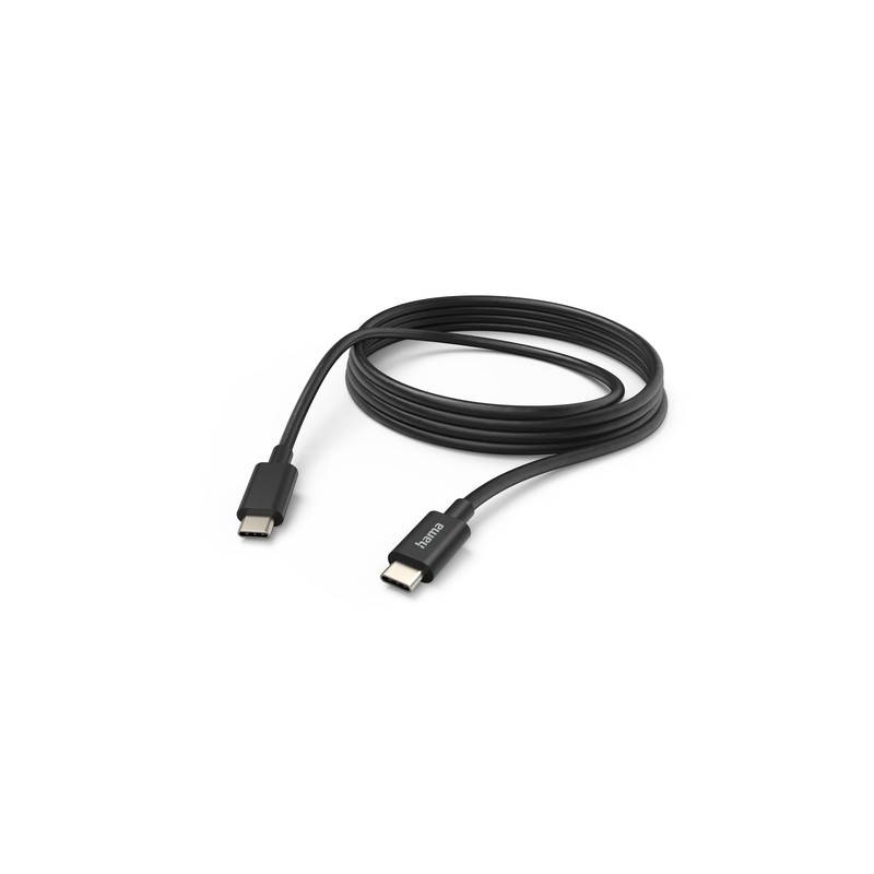 Cabo De Carga Macho Adaptado USB-C Para USB-C 3m Preto HAMA