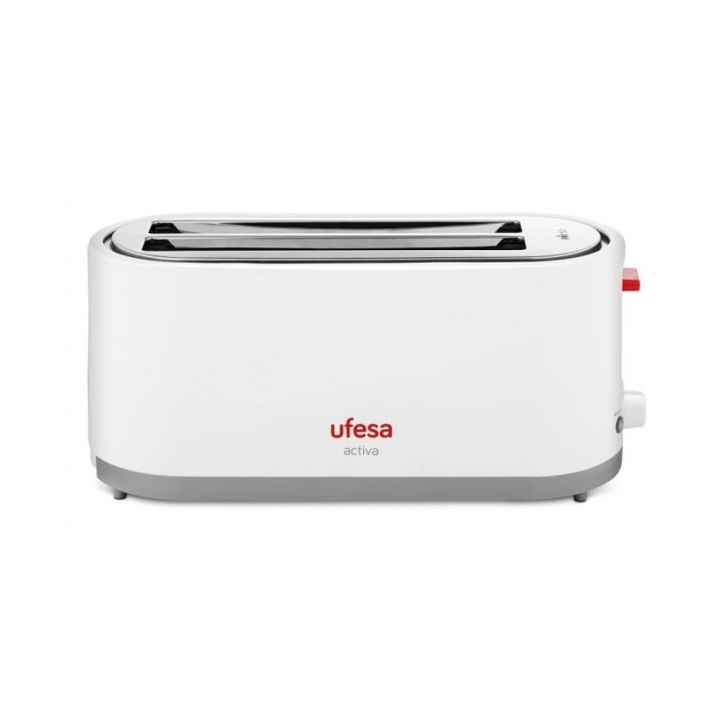 Torradeira Elétrica Cinza e Vermelha 1400W UFESA