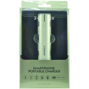 CARREGADOR PORTÁTIL PARA SMARTPHONE 2.1A 3000mAh PSA 2-POWER