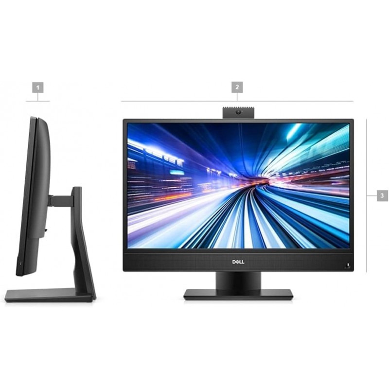 AIO DELL 5270 21.5' i5-9500 8GB 240GB W10P
