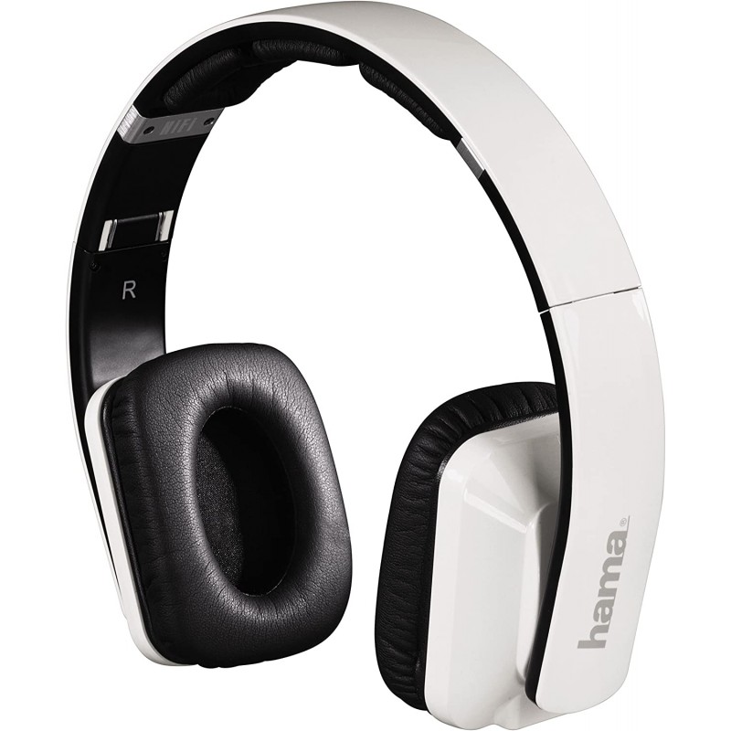 AUSCULTADORES BLUETOOTH STEREO HS REVOLUTION BRANCO HAMA