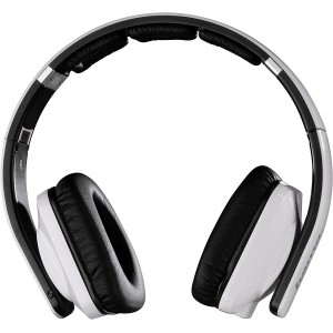 AUSCULTADORES BLUETOOTH STEREO HS REVOLUTION BRANCO HAMA de lado