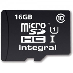 CARTÃO DE MEMÓRIA MICRO SDHC 16GB + ADAPTADOR SD CLASS 10 INTEGRAL