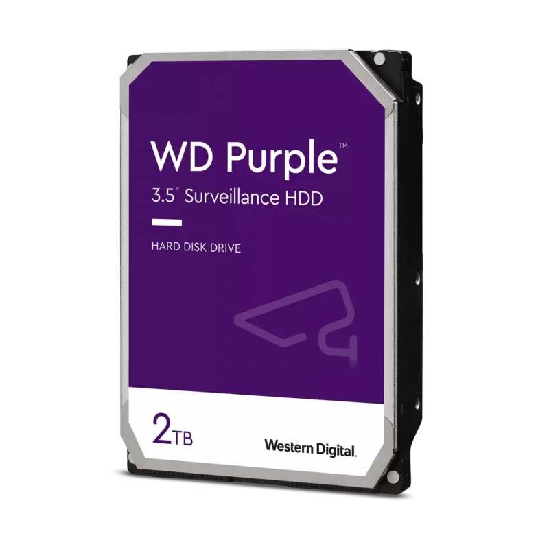 DISCO INTERNO DE VIGILÂNCIA 3.5" 2TB / 5400 RPM / 256MB / SATA3 WESTERN DIGITAL
