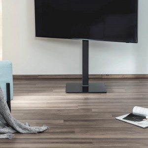 SUPORTE TV CHÃO HAMA ATÉ 65"/165cm - ALTURA CHÃO 117,5cm de lado