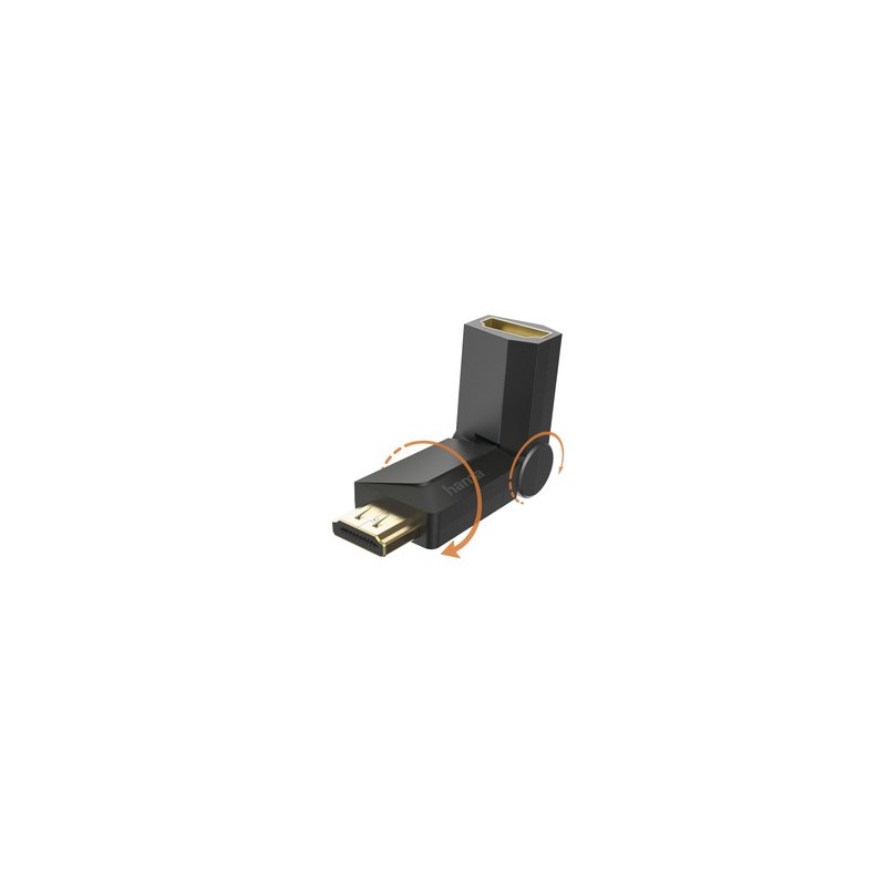 Cabo Adaptador HDMI /Plug /Soquete /Rotação HAMA