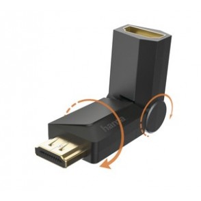 Cabo Adaptador HDMI /Plug /Soquete /Rotação HAMA