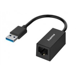 Cabo Adaptador De Rede Plug USB-A HAMA