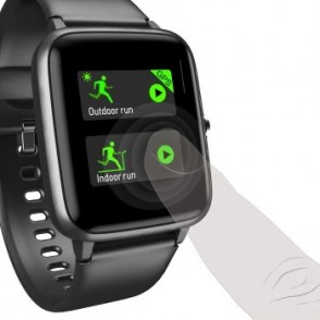 Relógio Smartwatch 5910 Prova D'Água GPS Preto HAMA