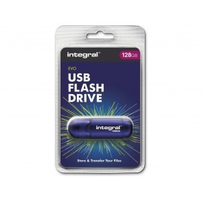 PEN DRIVE EVO 128GB AZUL USB 2.0 INTEGRAL