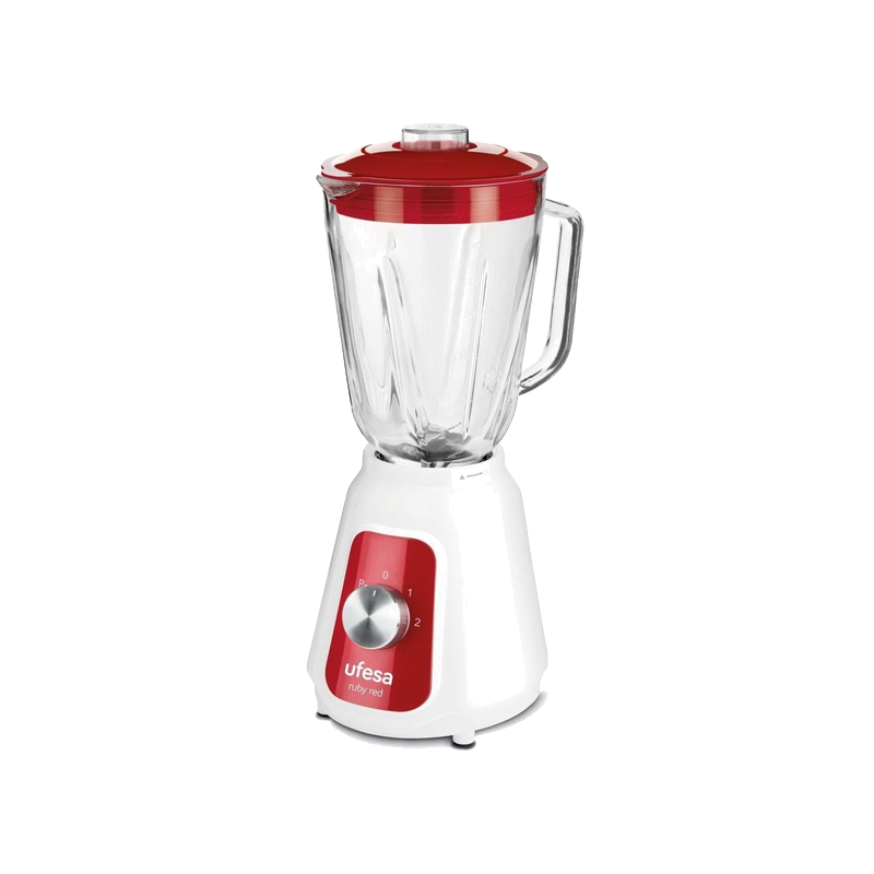 Liquidificador 1,5L de Inox Cor Vermelha 1500W UFESA