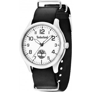 Relógio Timberland Redington Para Homem Em Branco/Textil