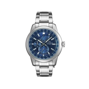 Relógio Orient Para Homem Em Azul Prata - N4524