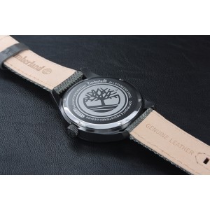 Relógio Timberland Moringa Para Homem Em Castanho/Têxtil de lado