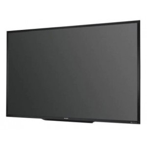 MONITOR LCD PROFISSIONAL 90'/228,66cm SHARP de lado