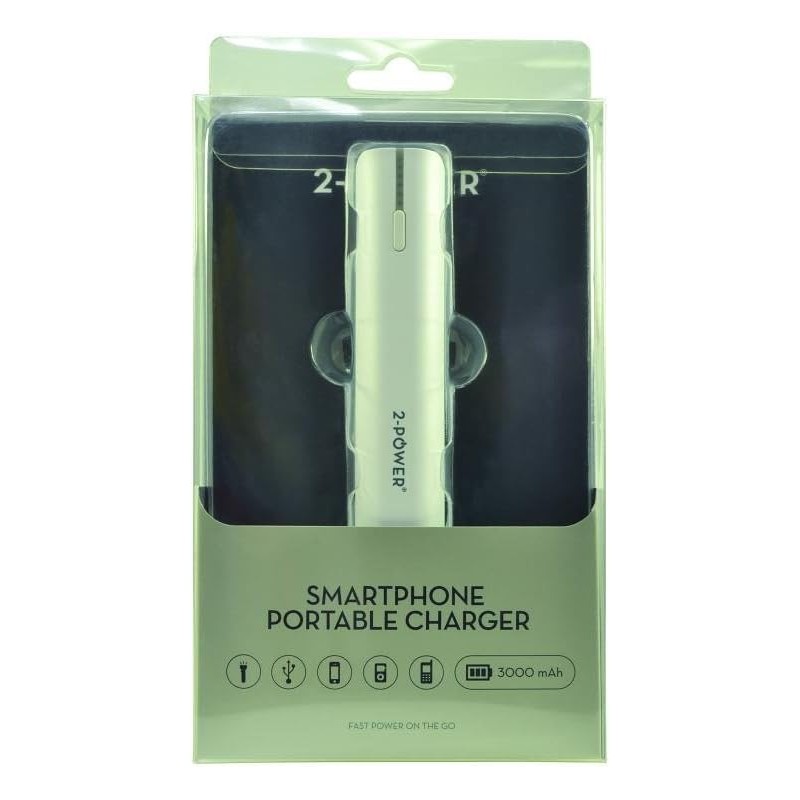 CARREGADOR PORTÁTIL PARA SMARTPHONE 2.1A 3000mAh PSA 2-POWER