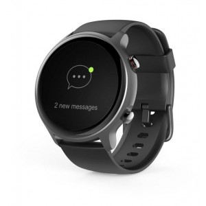 Relógio Smartwatch 6910 Prova D'Água GPS Preto HAMA de lado