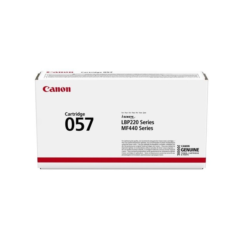 TONER CARTRIDGE 057 Preto