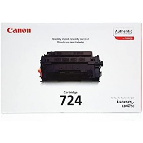 TONER CARTRIDGE 724 Preto