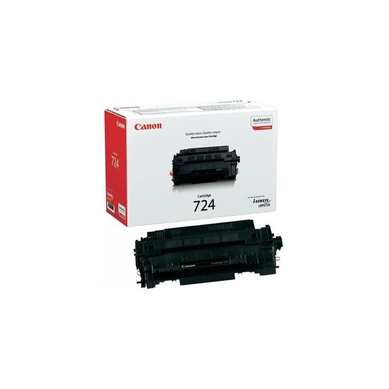 TONER CARTRIDGE 724 Preto