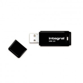 PEN DRIVE FLASH 32GB USB 3.0 PRETA INTEGRAL