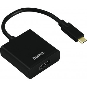 Cabo USB TIPO-C HDMI Com Adaptador HAMA