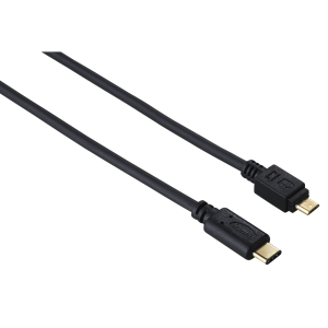 Cabo USB-C Micro/2.0 A 0,75m HAMA