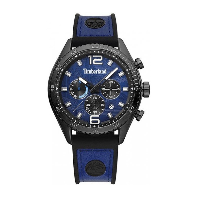 Relógio Timberland Stonington Para Homem Em Azul/Silicone