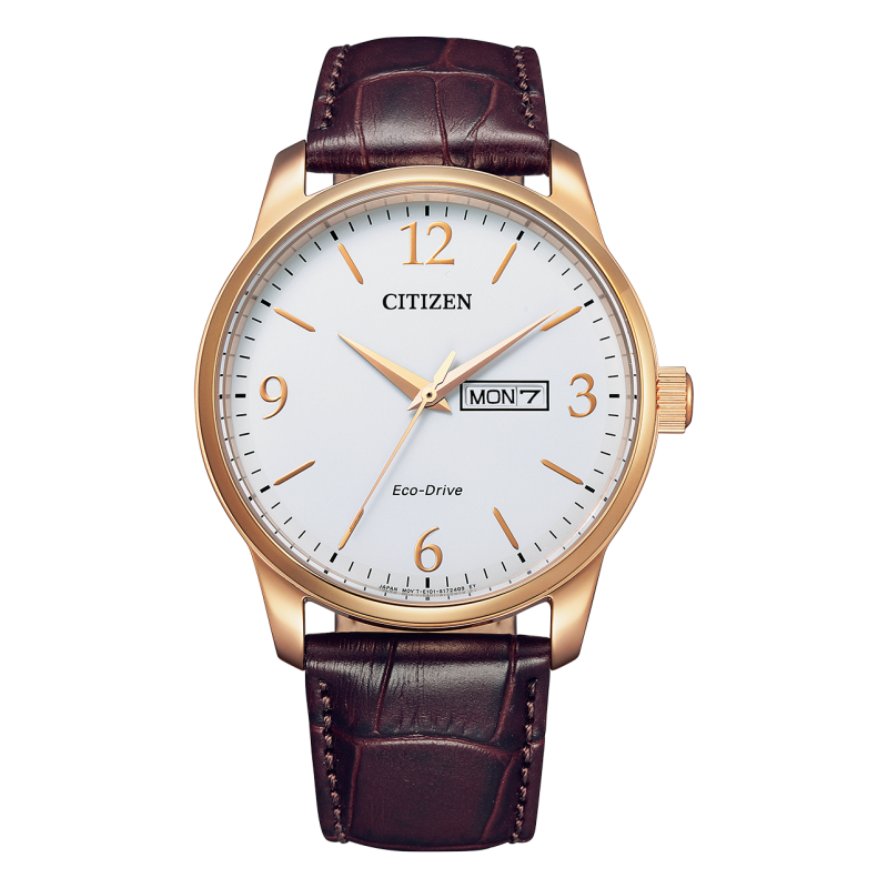 Relógio Citizen Eco-Drive Para Homem Em Branco/Couro