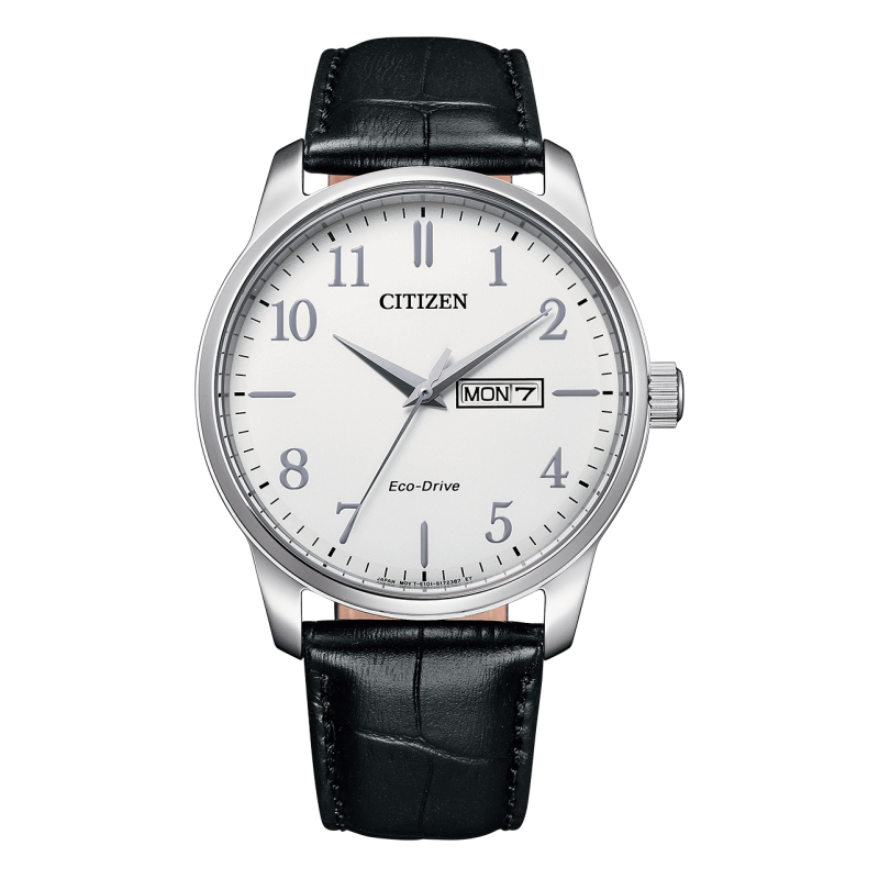 Relógio Citizen Eco-Drive Para Homem Em Branco/Couro