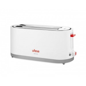 Torradeira Elétrica Cinza e Vermelha 1400W UFESA